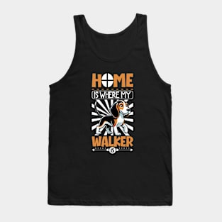 Home is with my Treeing Walker Coonhound Tank Top